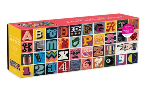 Needlepoint A-Z 1000pc Puzzle