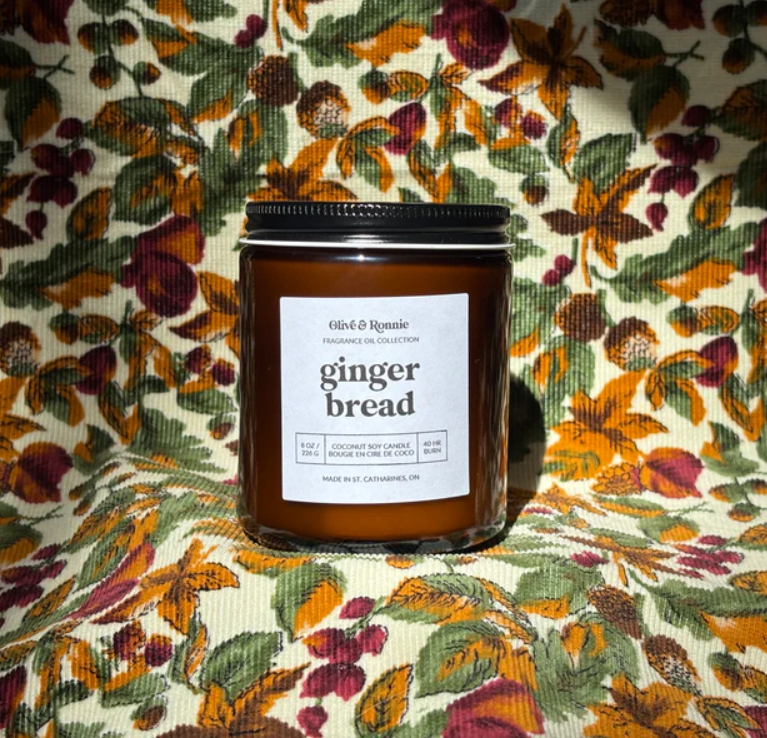 Gingerbread Candle
