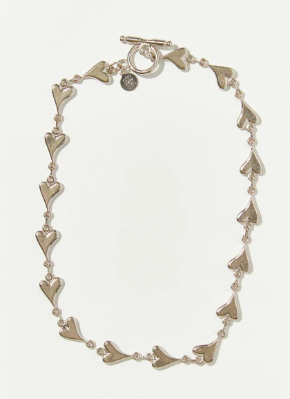 Links heart necklace deals