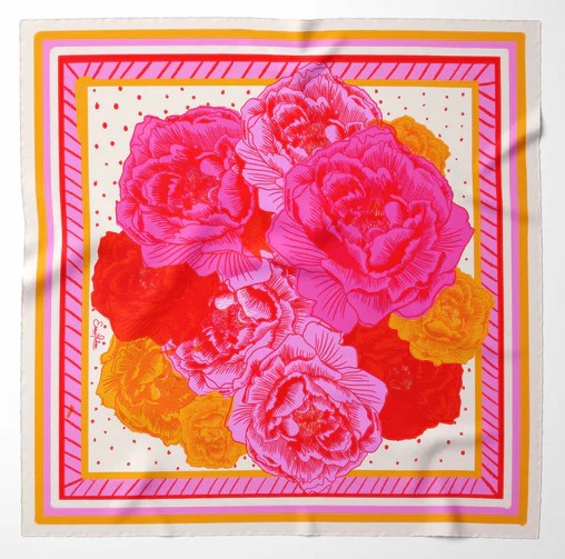Pink Peony Club Bandana