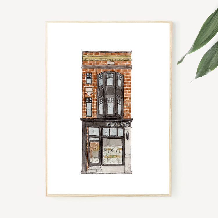 Saint James Print