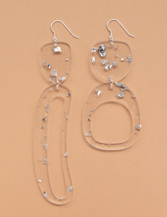 Mixed Ovoid Earrings