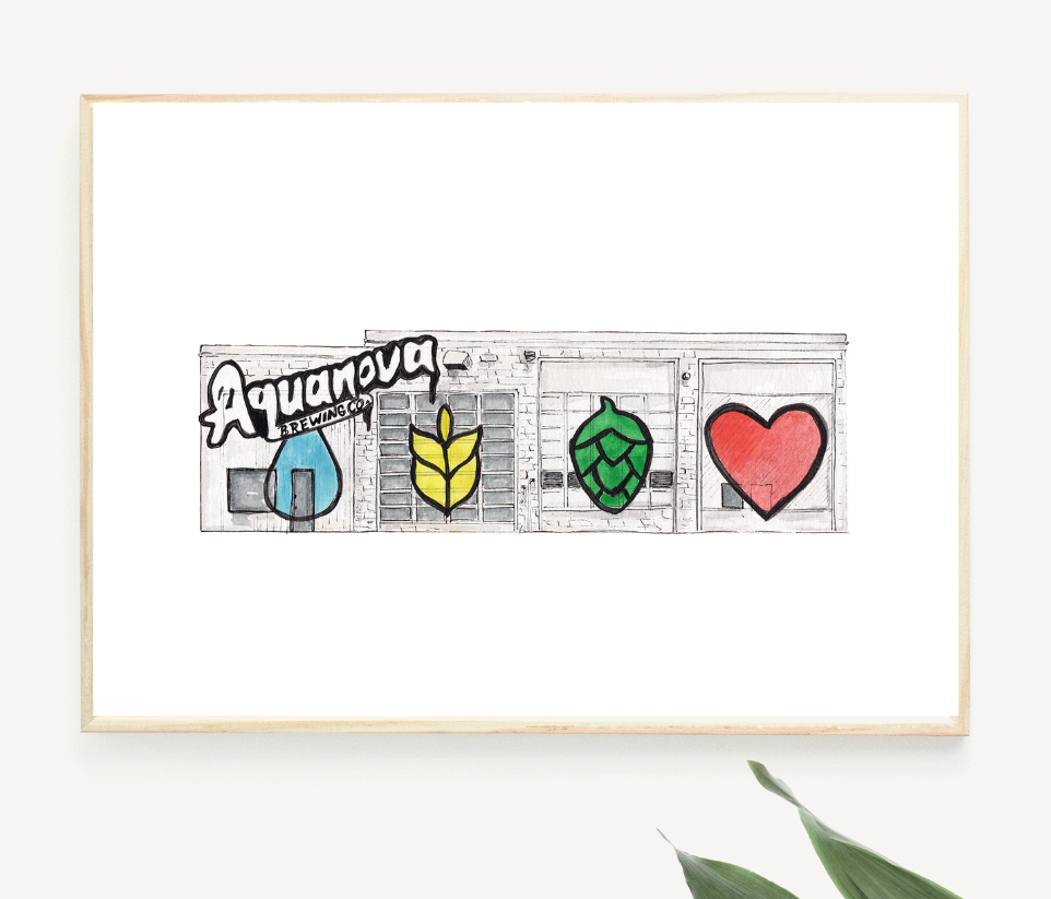 Aquanova Brewing Print