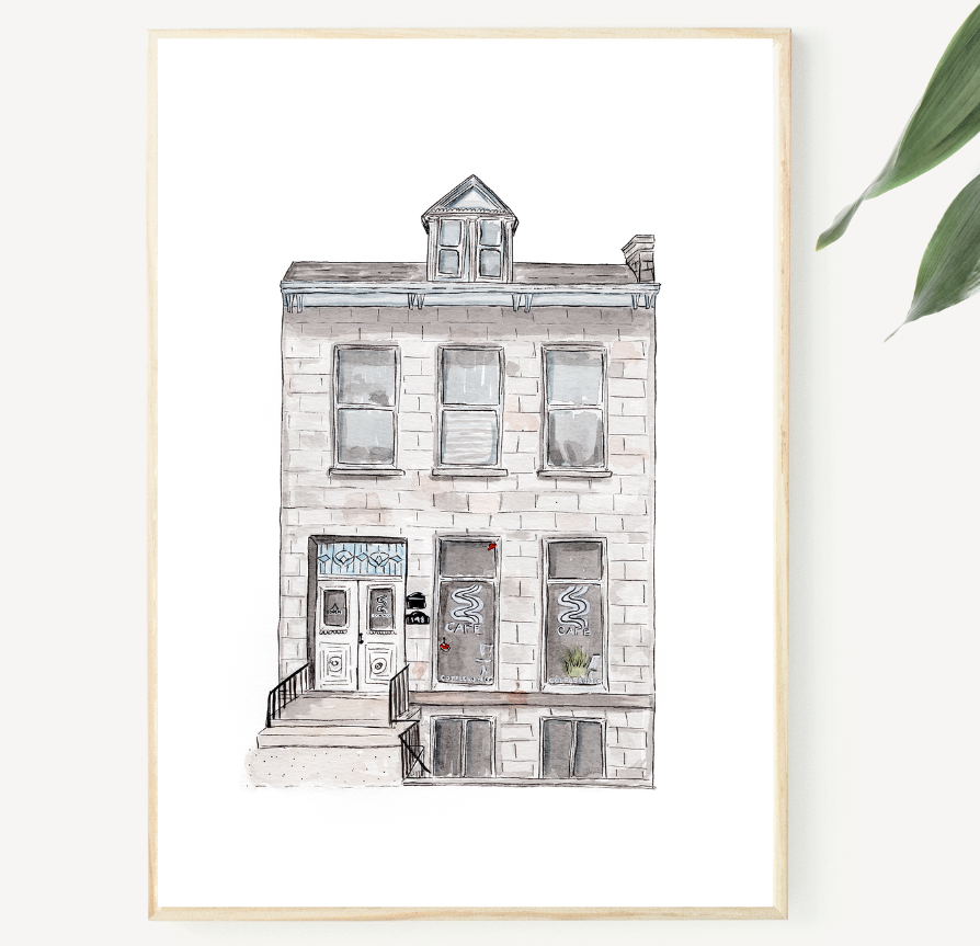 Coffee Run Print