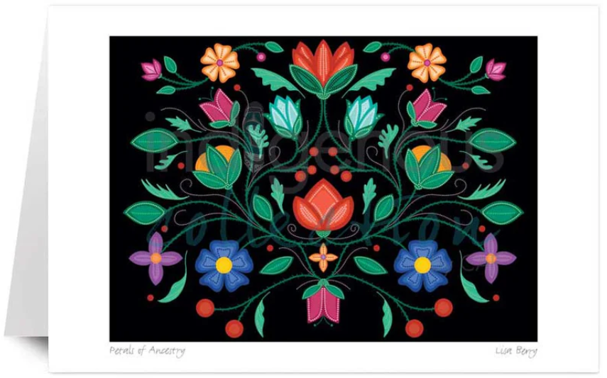 Petals of Ancestry Card