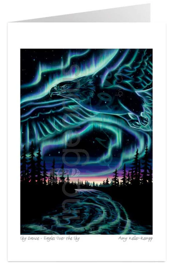 Skydance Eagles Card