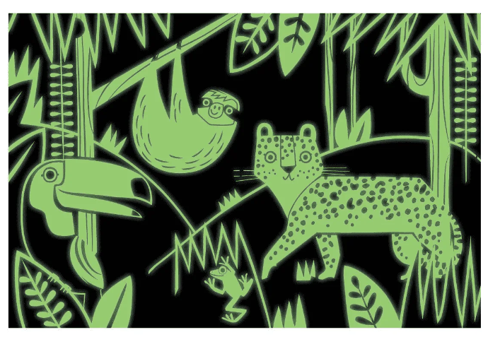 Rainforest Glow Puzzle