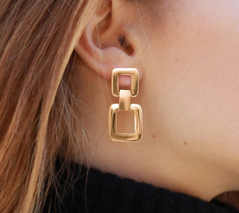 Norie V Earrings