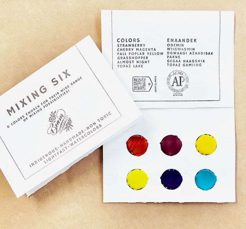 Beam Paints Mixing Six Travel Card