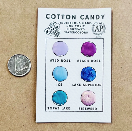 Beam Paints Cotton Candy Travel Card