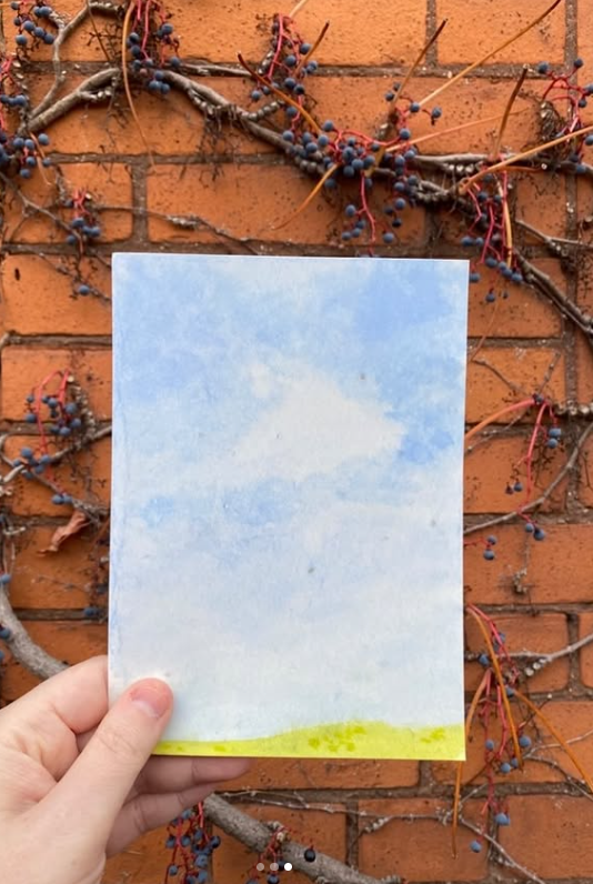 Sparrow Watercolour Prints