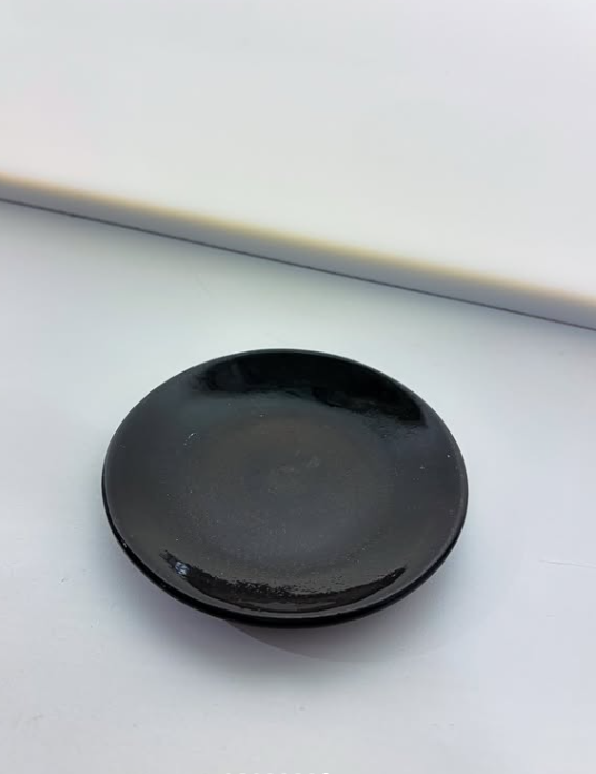 Midnight Glass Trinket Dish