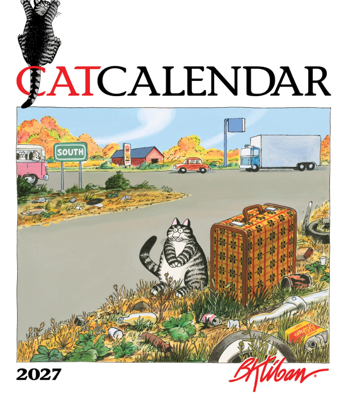 B. Kliban: 2027 MINI Wall Calendar