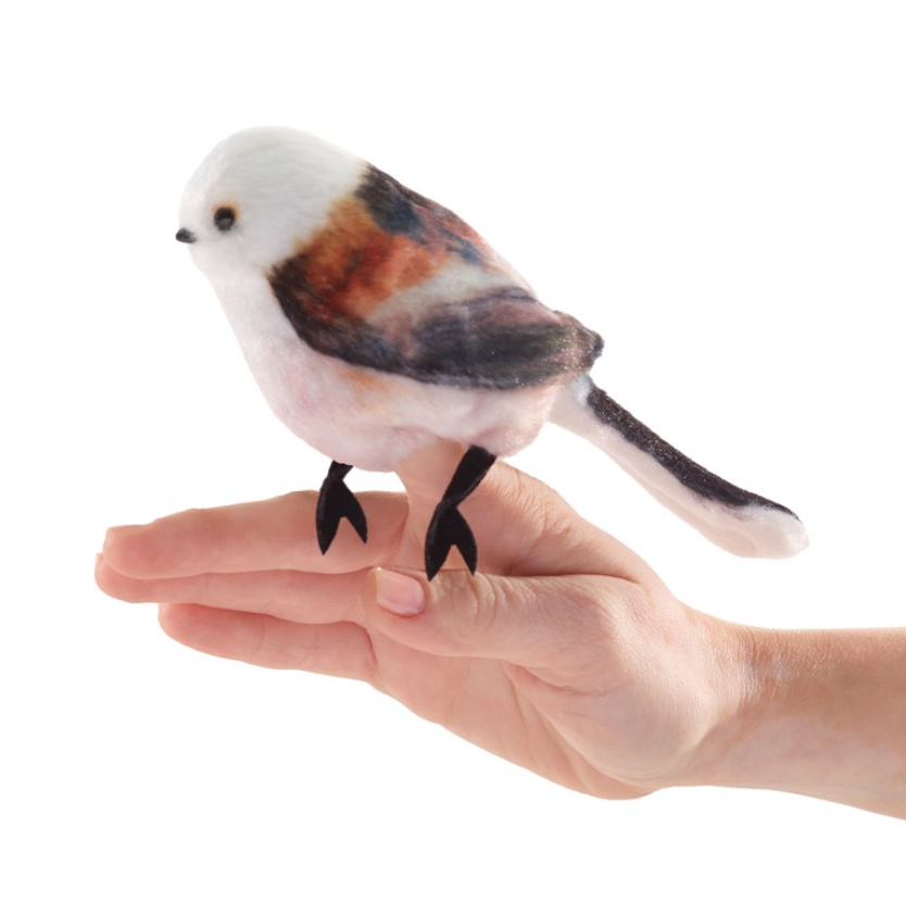 Mini Long-Tailed Tit Finger Puppet