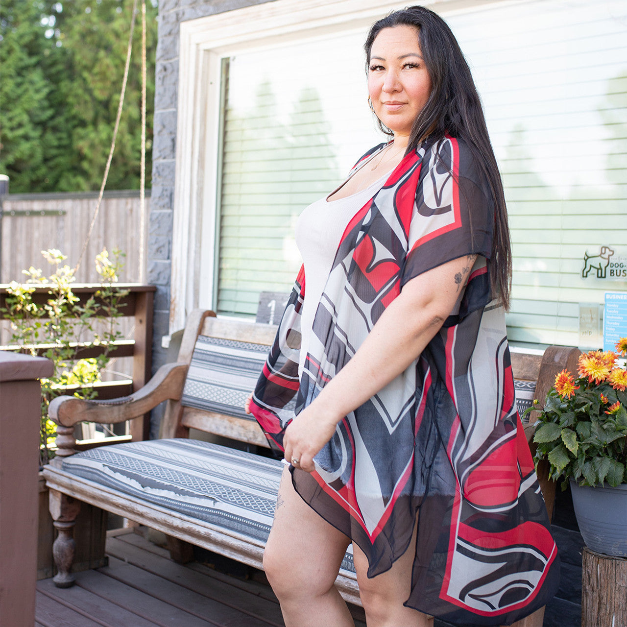 Sgaan Whale Sheer Wrap