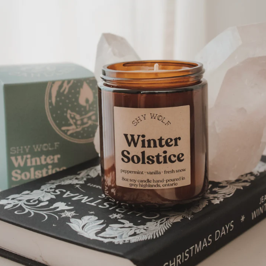 Winter Solstice Candle