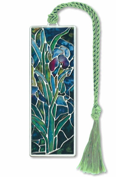 Tiffany Iris Bookmark