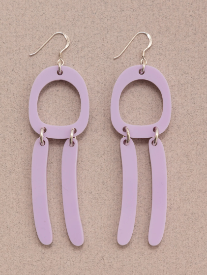 Double Bar Mini Earrings