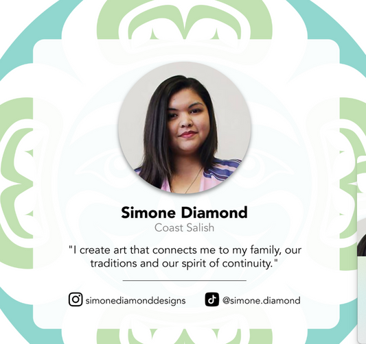 Wild Salmon Tea Towel