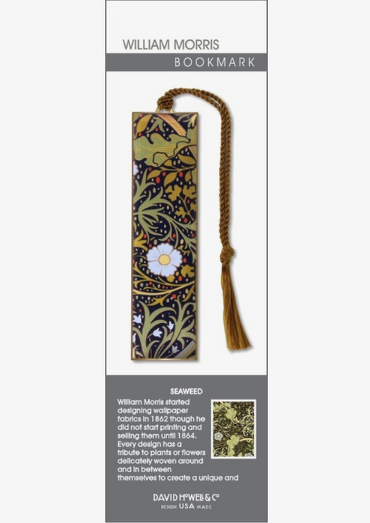 William Morris Seaweed Bookmark