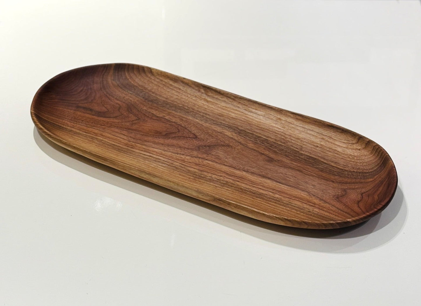 Black Walnut Carved Platter
