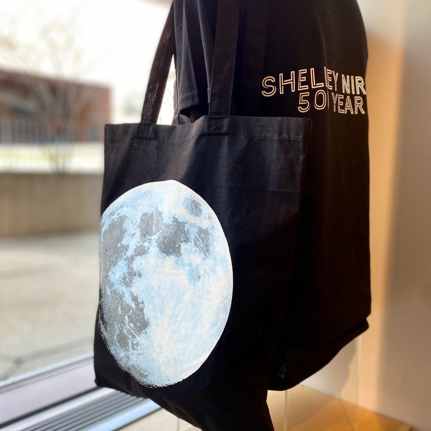 Limited Edition Shelley Niro Pandemic Moon Screenprinted Tote