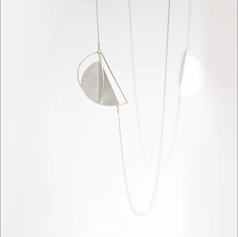 Demi Junction Necklace Silver