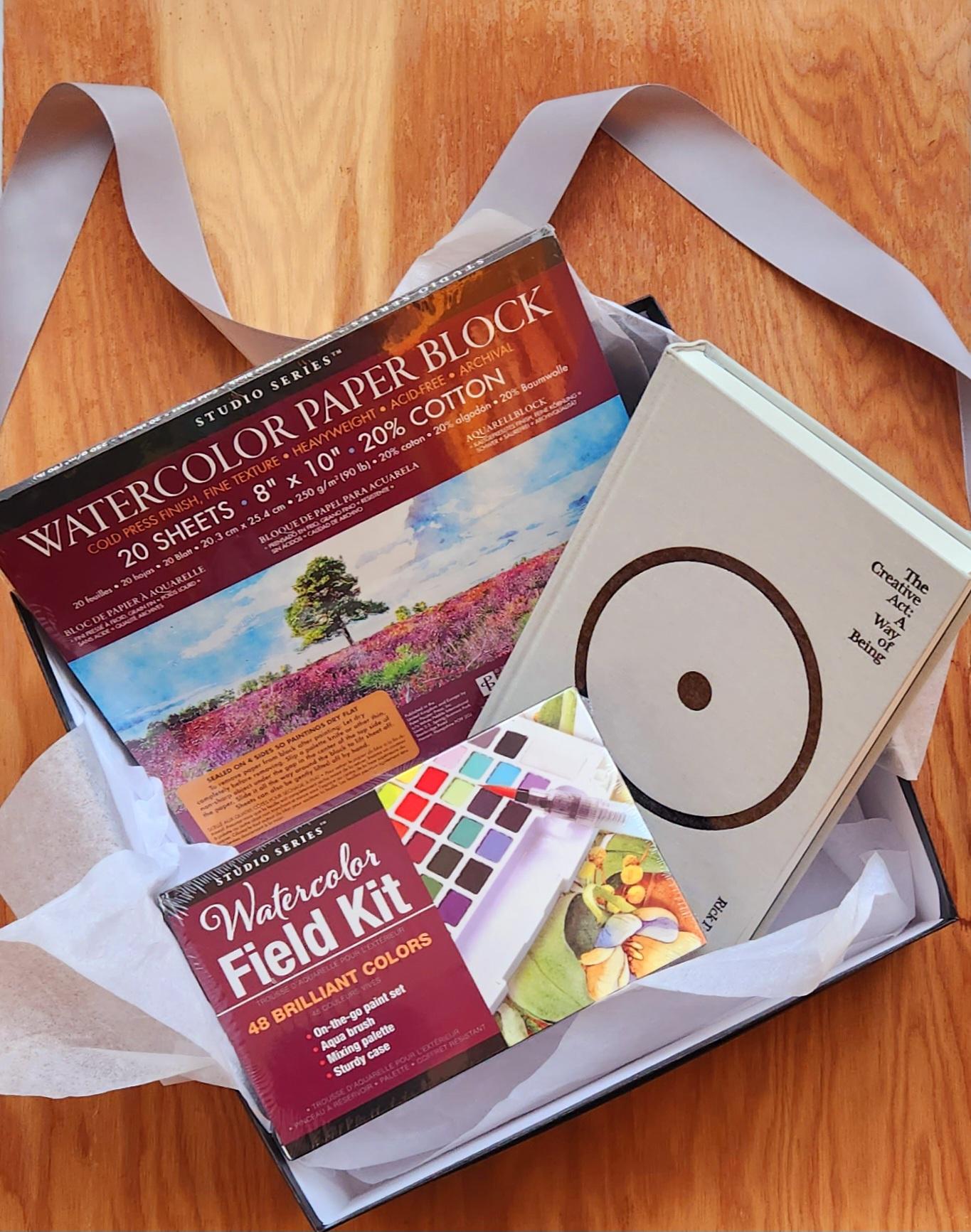 Watercolours Creative Inspiration Box