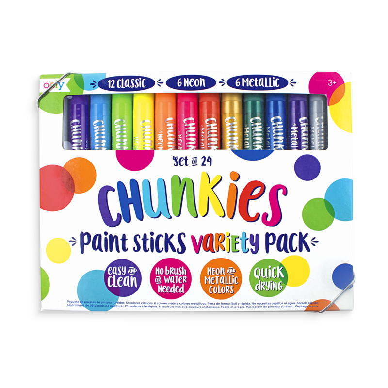 Chunkies Paint Sticks- Set of 24
