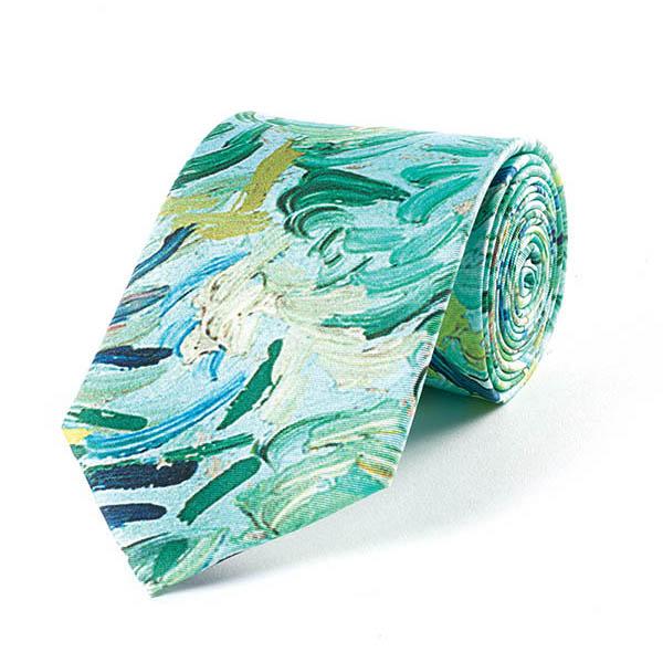Wheatfield Van Gogh Silk Tie