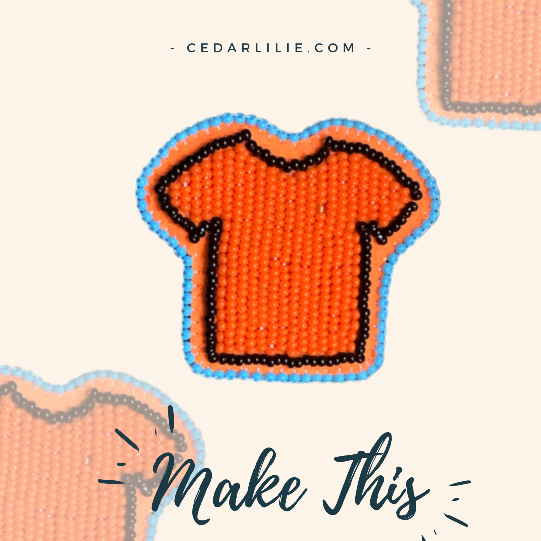 Orange Shirt Pin Beading Kit