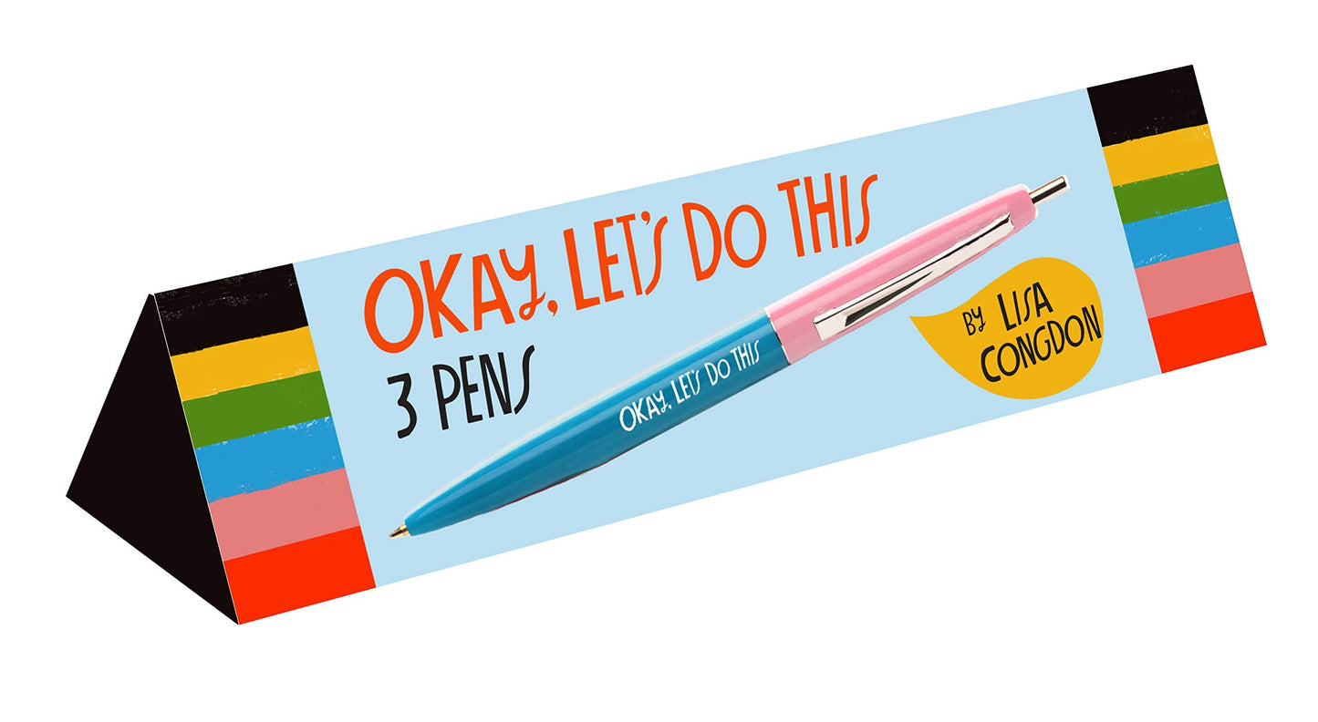 Okay Let's Do This Pen Set