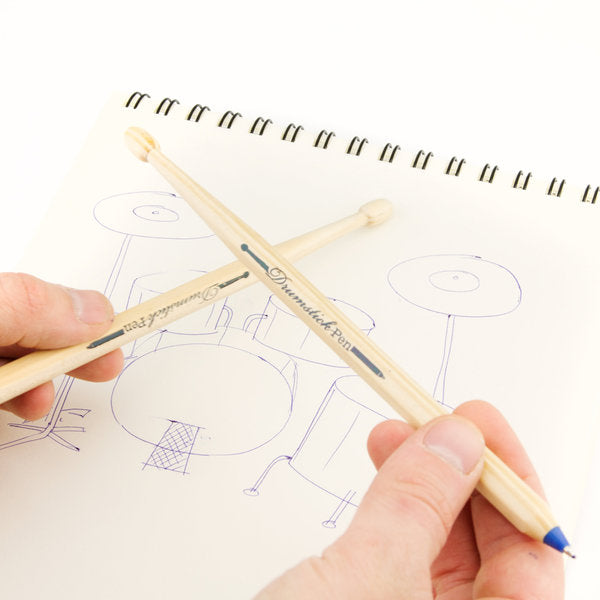 Blue Drumstick Pen