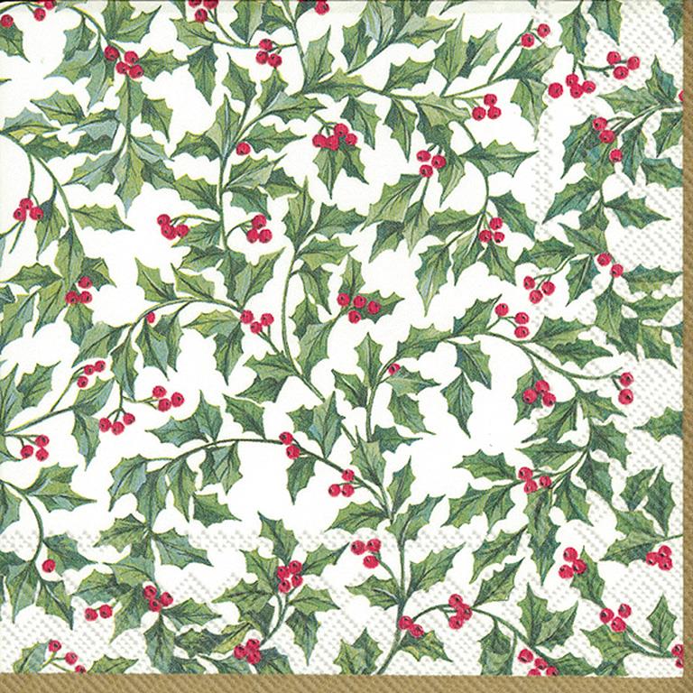 Holly Garland Napkin Pack