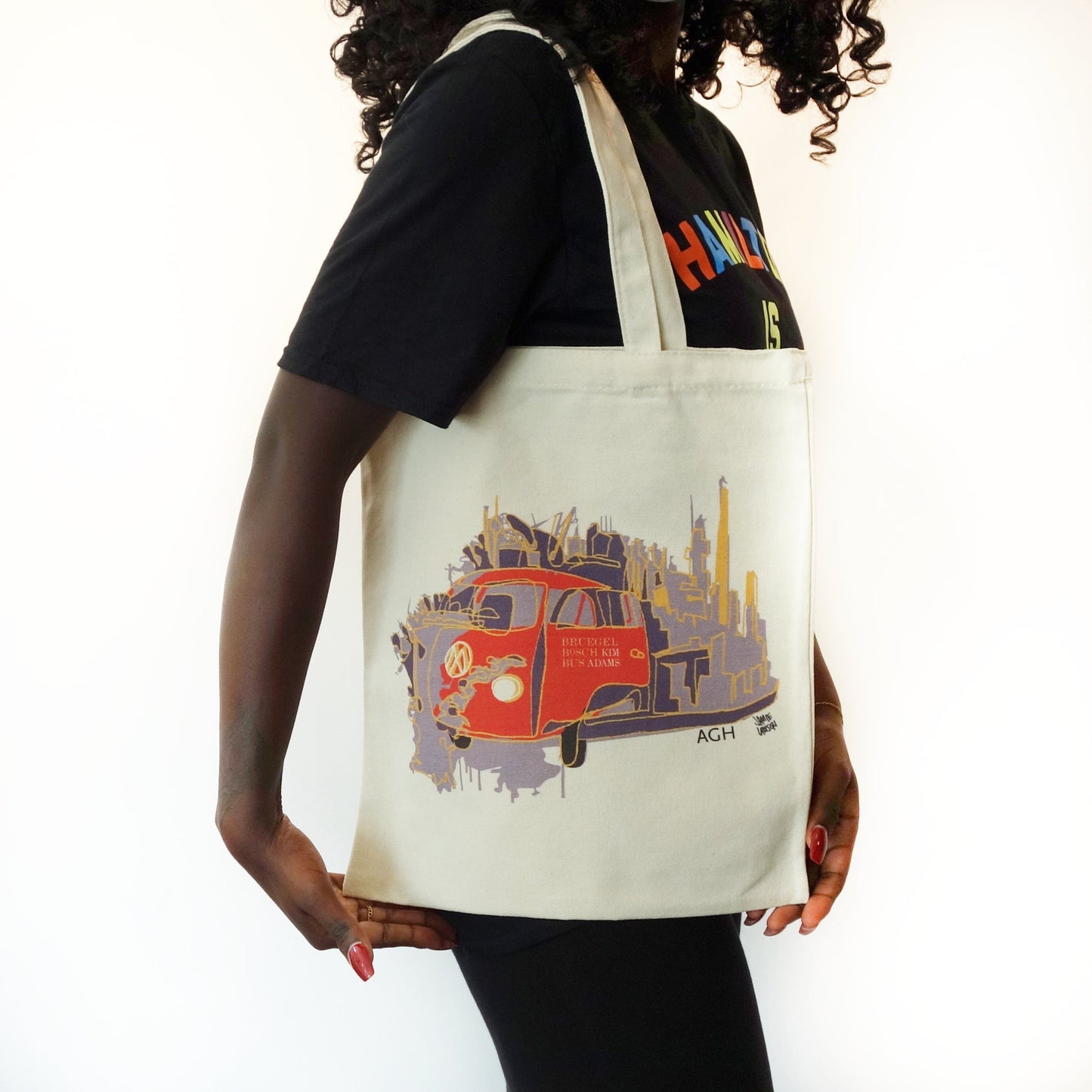 Bruegel-Bosch Bus Multicolour Tote