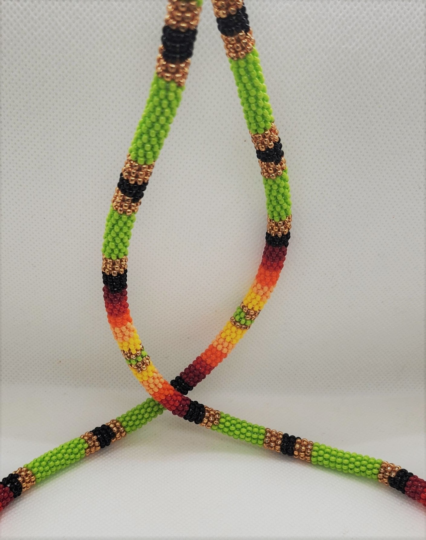 Beaded Lanyard by Bangarang Beads