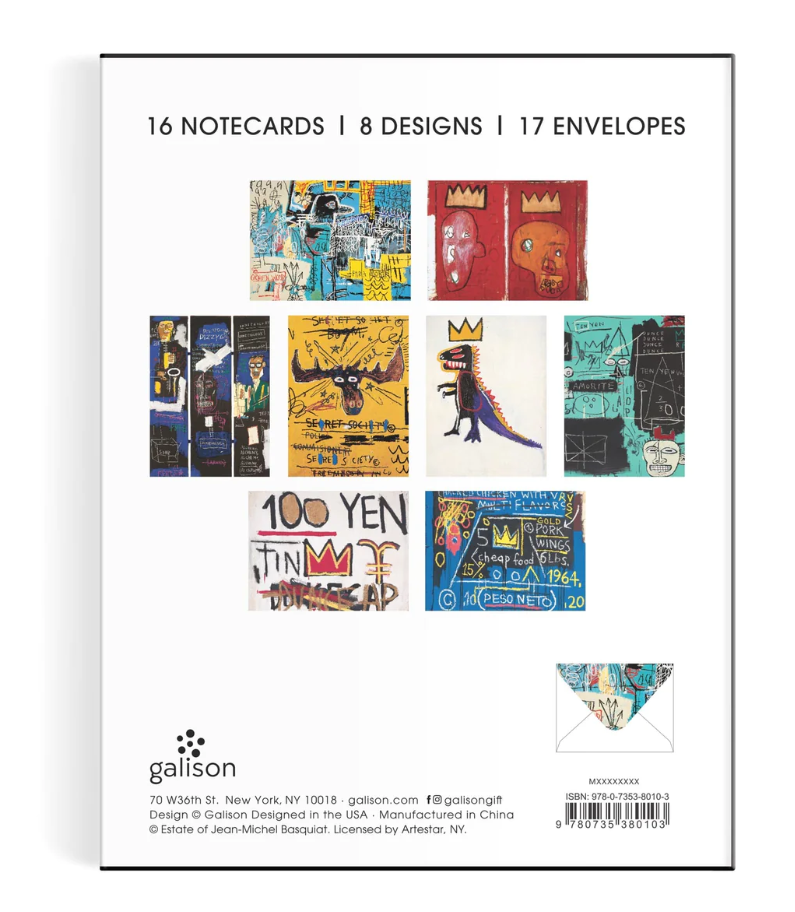 Basquiat Assorted Greeting Card Set