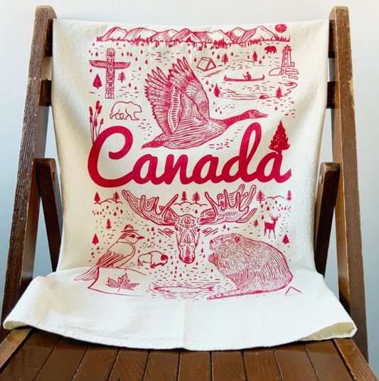 Canada Commemorative Tea Towel