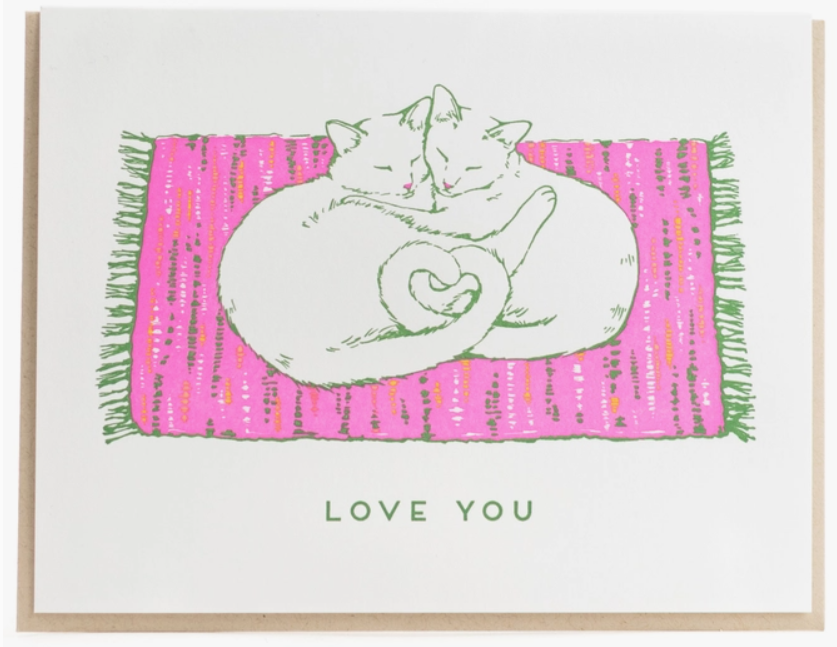 Colour your own Cat Card