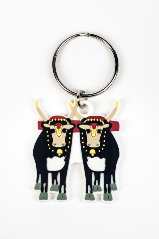 Maud Oxen Keychain