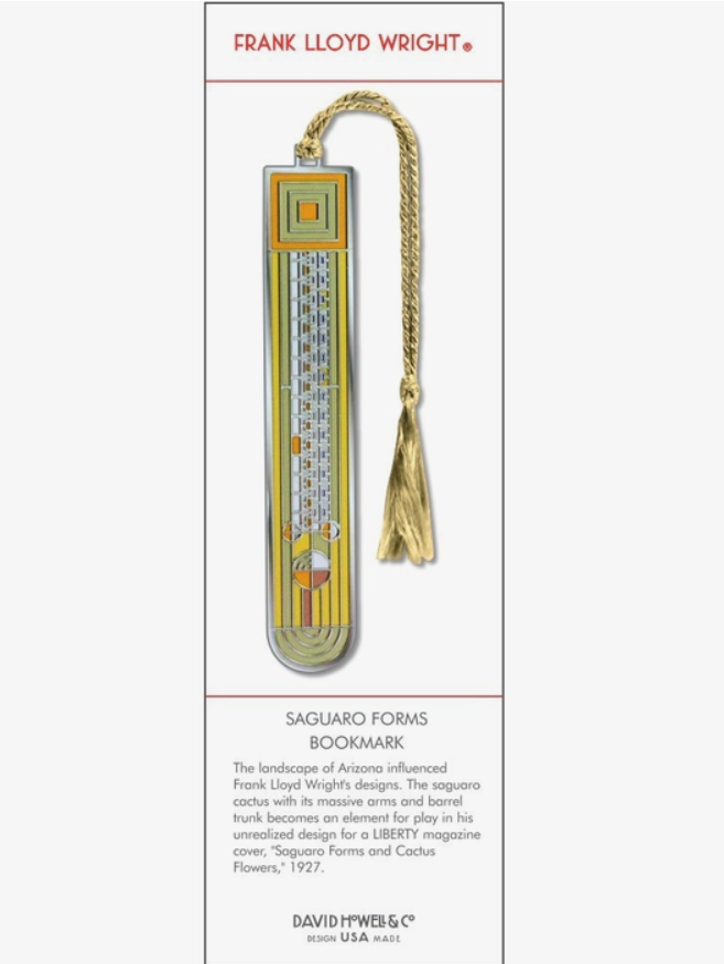 FLW Saguaro Forms Bookmark