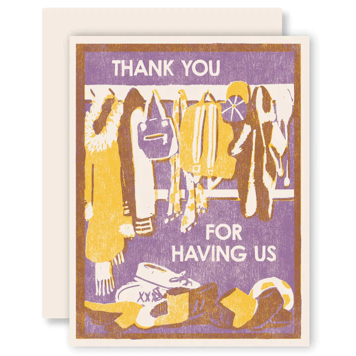 Thank You for Having Us Boxed Cards
