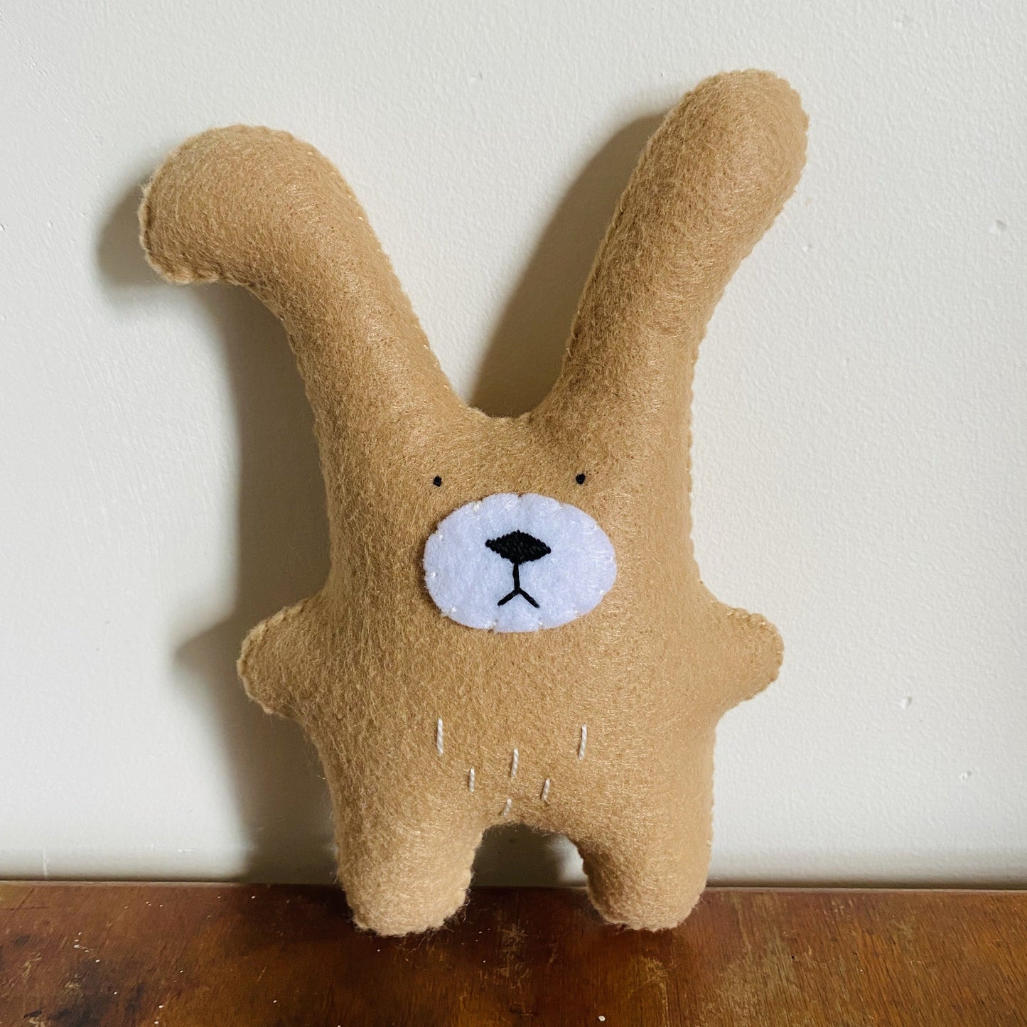 Rusty the Rabbit Grumpy Face