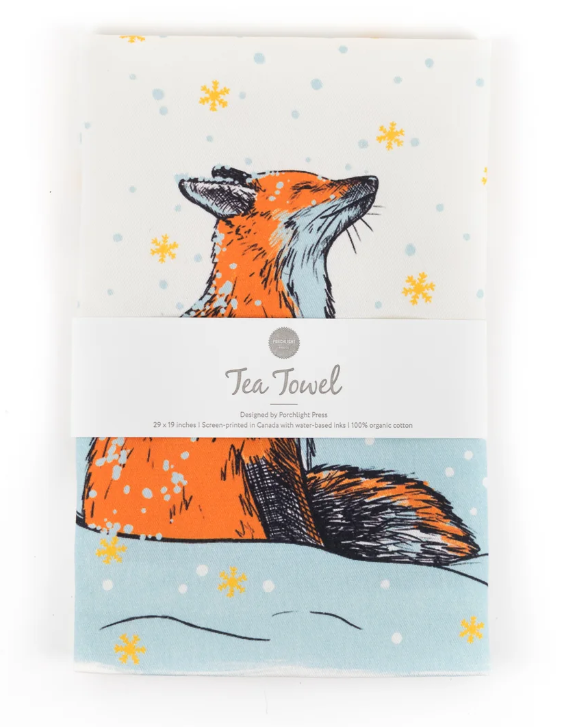 Magical Fox Tea Towel