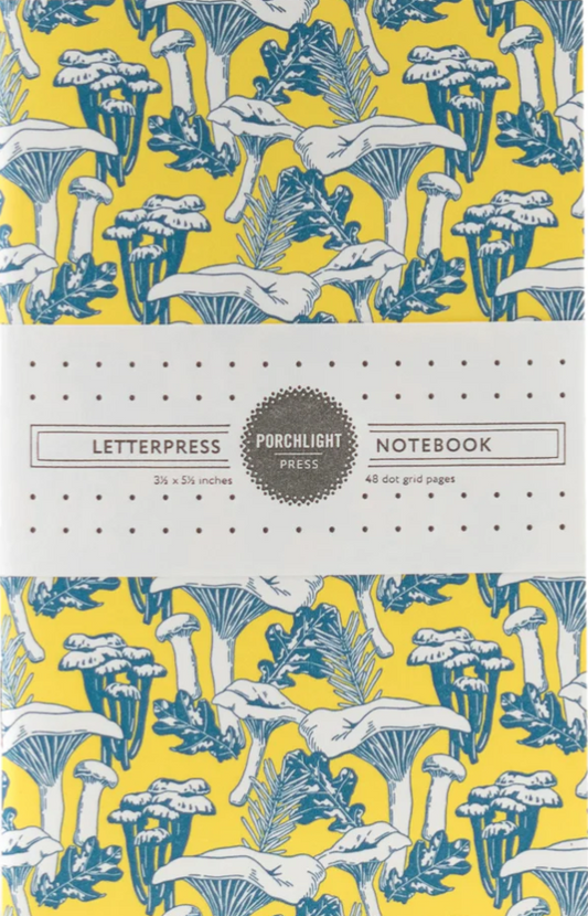 Chanterelle Mushroom Large Notebook