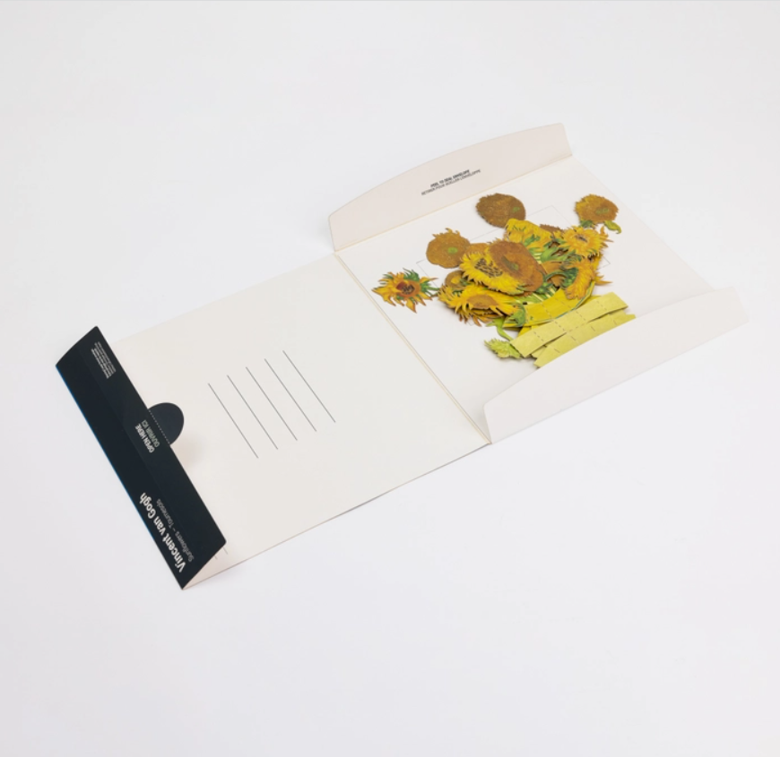 Van Gogh Sunflowers Paper Bouquet