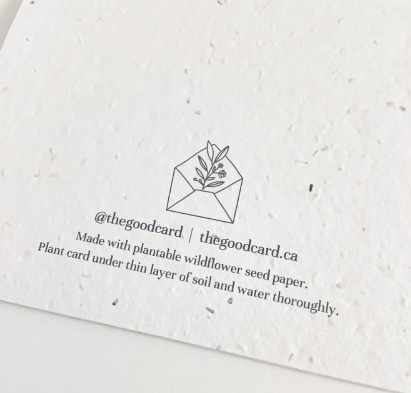Tis the Season Plantable Card