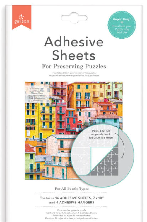 Puzzle Glue Sheets