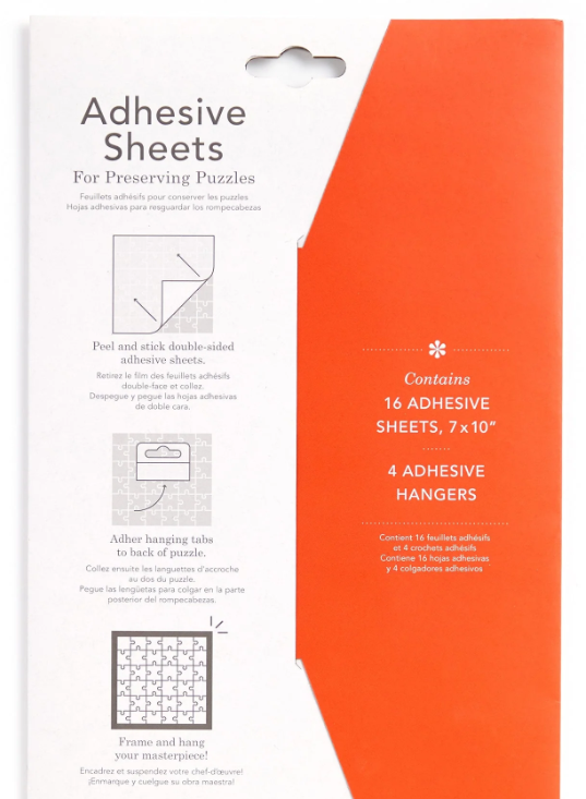 Puzzle Glue Sheets