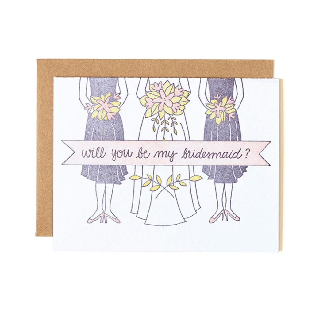Be My Bridesmaid? Card